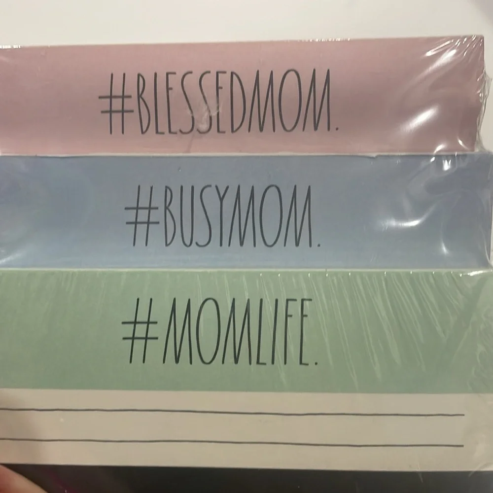 New Rae Dunn Notepad Set #Momlife #Busymom #Blessedmom